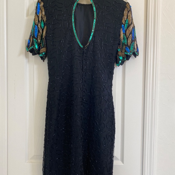 Laurence Kazar Mardi Gras Dress - Picture 2 of 2